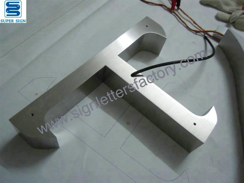 exterior LED channel letters